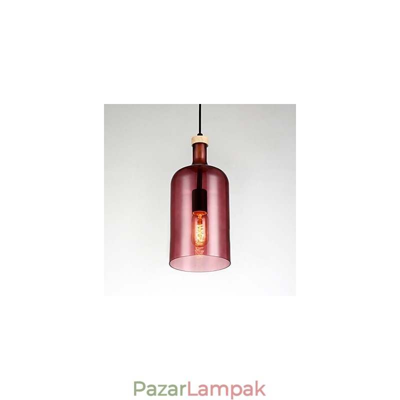Csillár Modern függőlámpa üvegernyővel