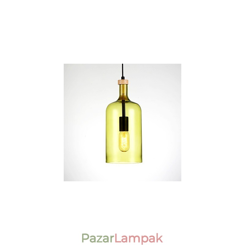 Csillár Modern függőlámpa üvegernyővel