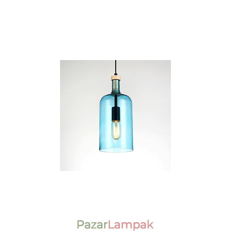 Csillár Modern függőlámpa üvegernyővel