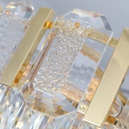 Kristály függőlámpa kerek mennyezeti lámpatest