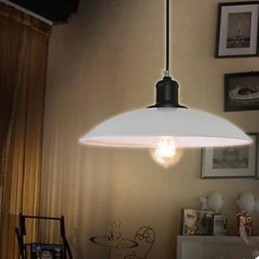 Szerződéses fehér Droplight Rusztikus Lodge Hagyományos Klasszikus Függeszték