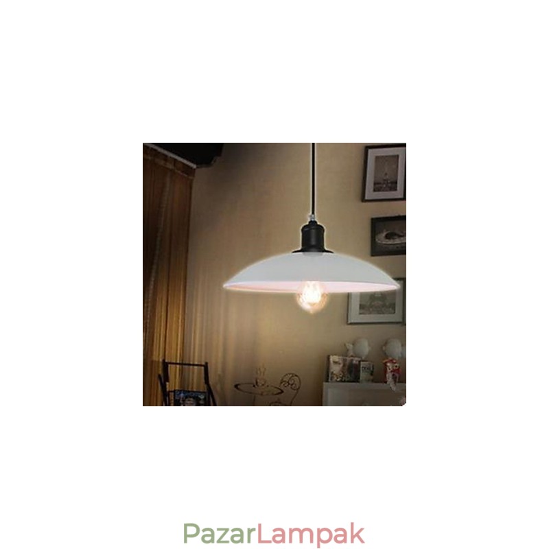 Szerződéses fehér Droplight Rusztikus Lodge Hagyományos Klasszikus Függeszték
