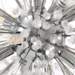 Tűzijáték csillár 8 Lights Pitypang függőlámpa