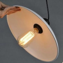 Szerződéses fehér Droplight Rusztikus Lodge Hagyományos Klasszikus Függeszték