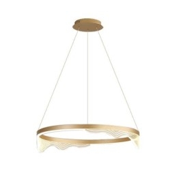 Nordic alumínium függőlámpa Golden Wave Ripple függőlámpa