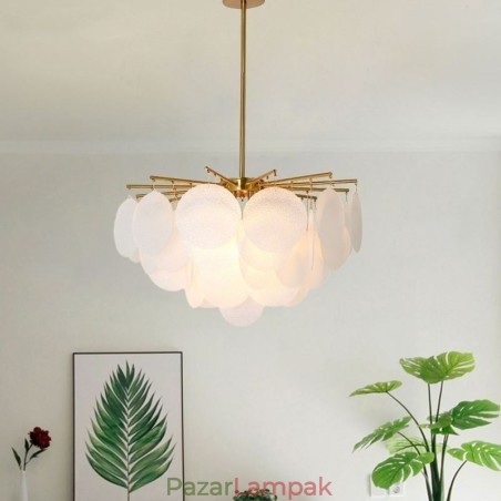 Modern 6 fényű függőlámpa függőlámpa üveg alakú Modern 6 fényű függőlámpa függőlámpa üveg alakú