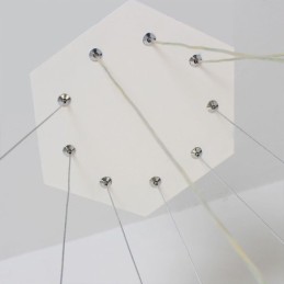 Modern hatszögletű függőlámpa függőlámpa