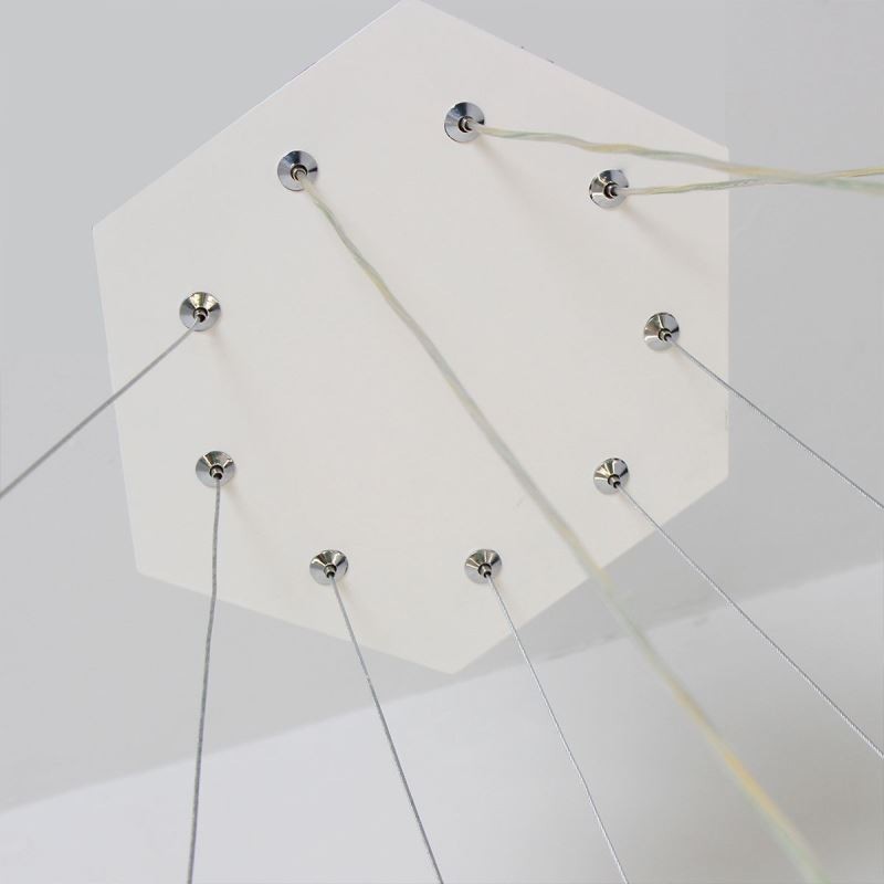 Modern hatszögletű függőlámpa függőlámpa