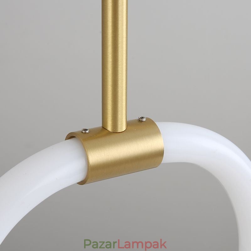 Modern, egyszerű függőlámpa sárgaréz mennyezeti lámpa