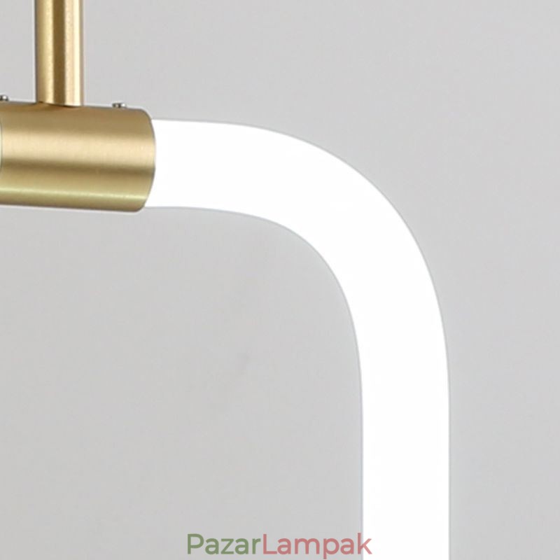 Modern, egyszerű függőlámpa sárgaréz mennyezeti lámpa