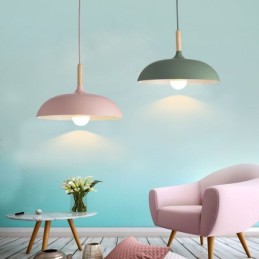 Modern függőlámpa Színes Macaron függőlámpa