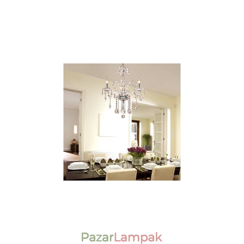 Rustic Lodge Crystal Egyéb Crystal Chandelier