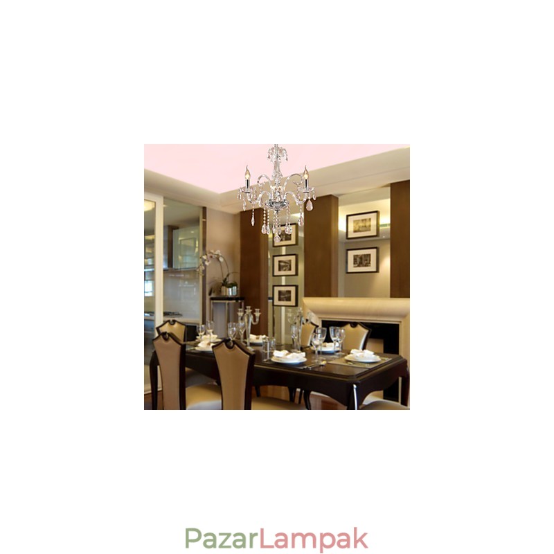 Rustic Lodge Crystal Egyéb Crystal Chandelier