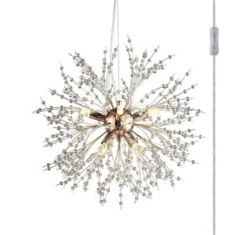 Tűzijáték csillár 8 Lights Pitypang függőlámpa