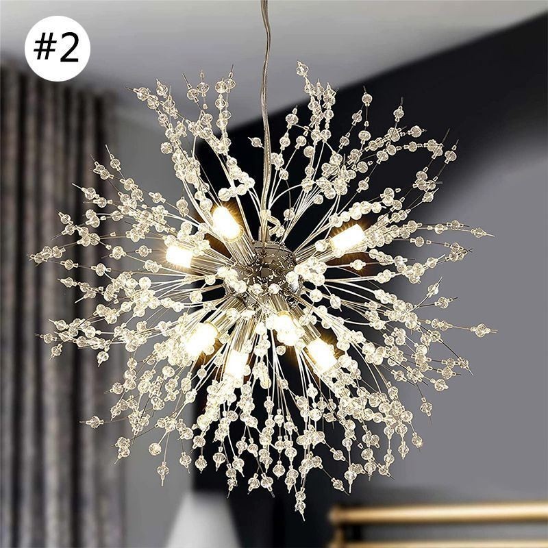 Tűzijáték csillár 8 Lights Pitypang függőlámpa