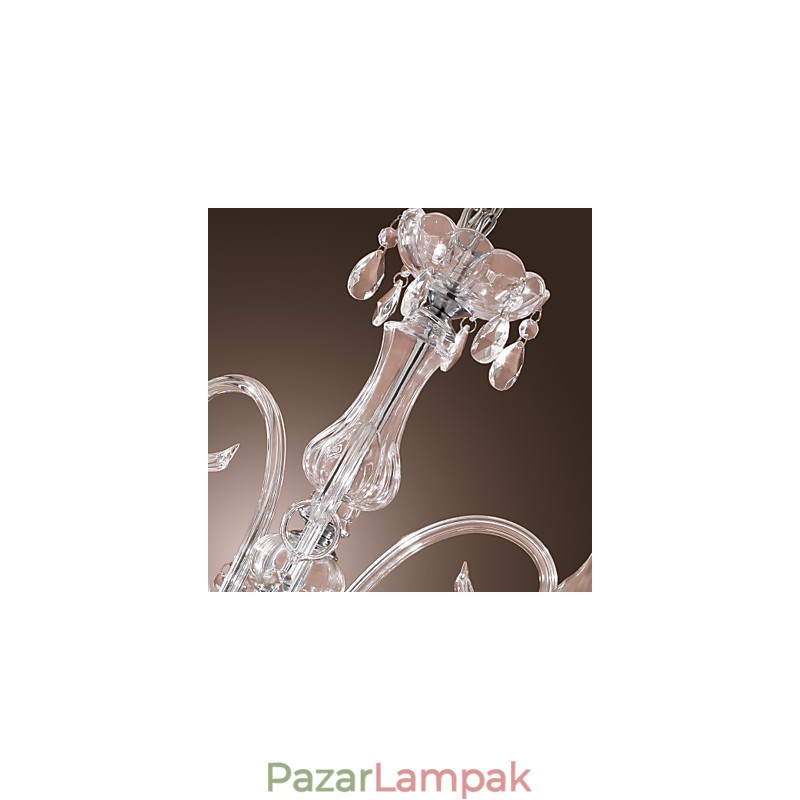 Rustic Lodge Crystal Egyéb Crystal Chandelier