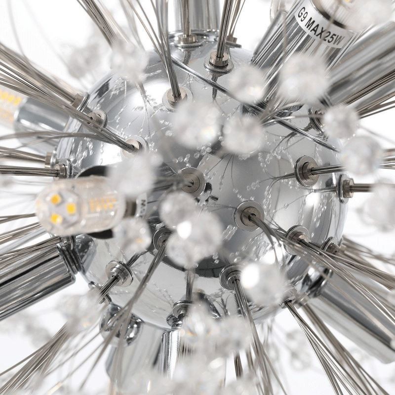 Tűzijáték csillár 8 Lights Pitypang függőlámpa
