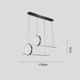 Függesztett lámpa Minimalista dekoratív lámpatest