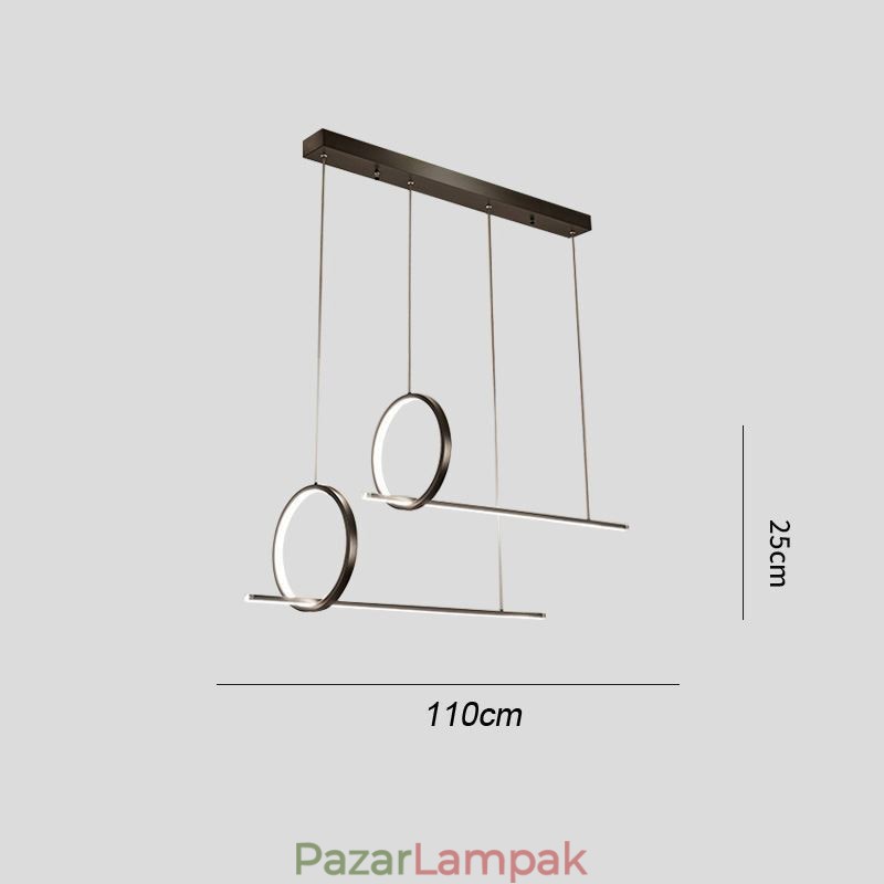 Függesztett lámpa Minimalista dekoratív lámpatest