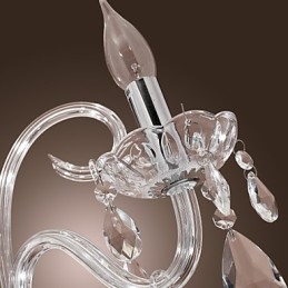 Rustic Lodge Crystal Egyéb Crystal Chandelier