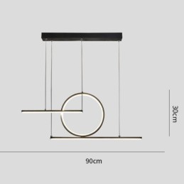 Függesztett lámpa Minimalista dekoratív lámpatest