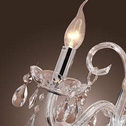 Rustic Lodge Crystal Egyéb Crystal Chandelier