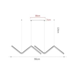 Függesztett lámpa Minimalista dekoratív lámpatest