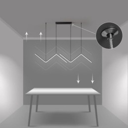 Függesztett lámpa Minimalista dekoratív lámpatest