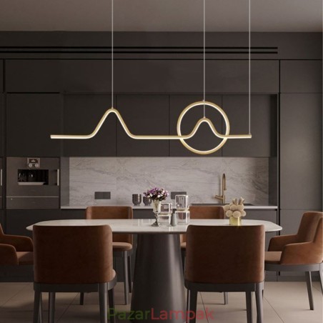 Függesztett lámpa Minimalista dekoratív lámpatest 52W Függesztett lámpa Minimalista dekoratív lámpatest 52W
