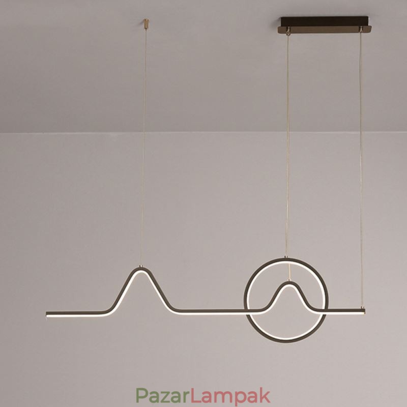 Függesztett lámpa Minimalista dekoratív lámpatest 52W