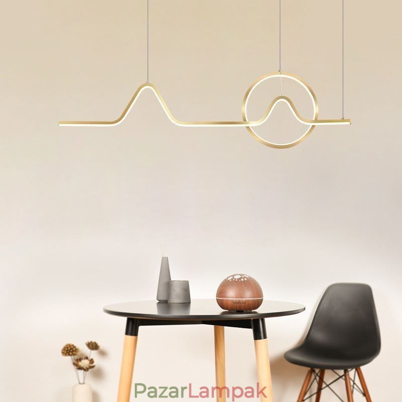 Függesztett lámpa Minimalista dekoratív lámpatest 52W