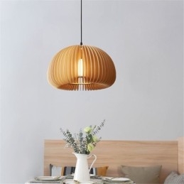 Retro stílusú függőlámpa Basswood Pumpkin függőlámpa