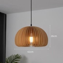 Retro stílusú függőlámpa Basswood Pumpkin függőlámpa