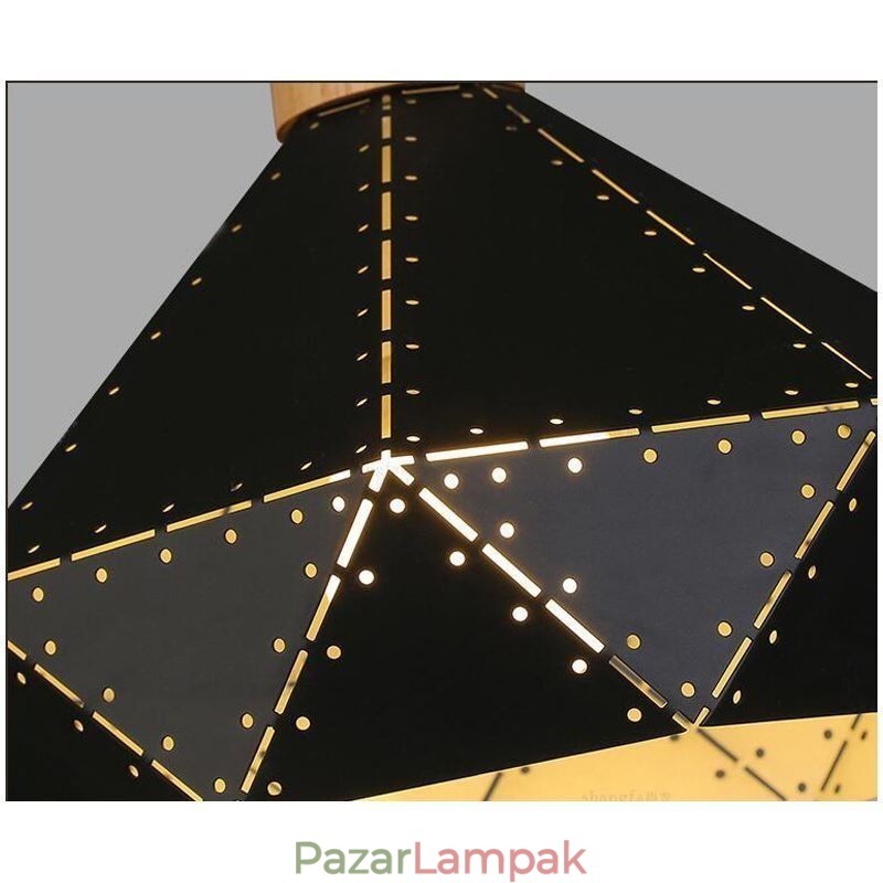 Ipari Retro Vintage függő könnyű üreges lámpaernyő