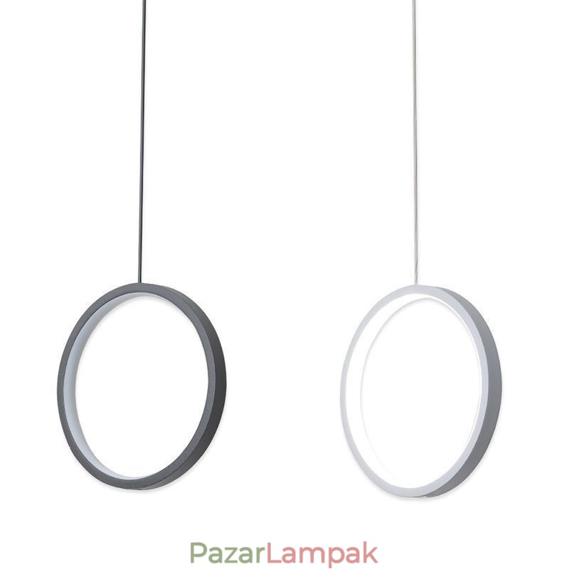 Minimalista gyűrűs függőlámpa Dekoratív mennyezeti lámpa