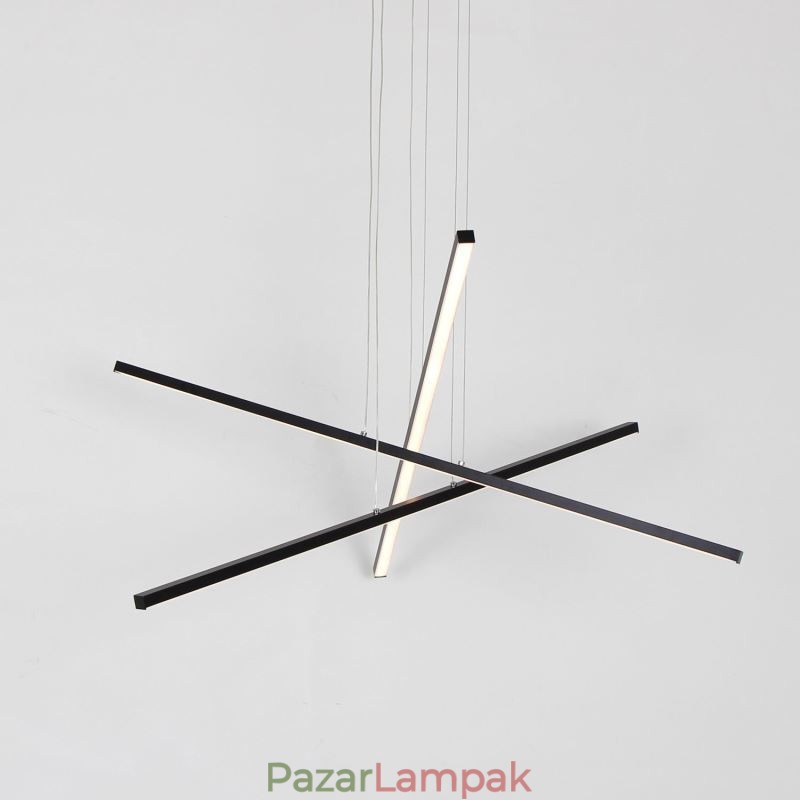 Lineáris függesztő függőlámpa dekoratív lámpatest