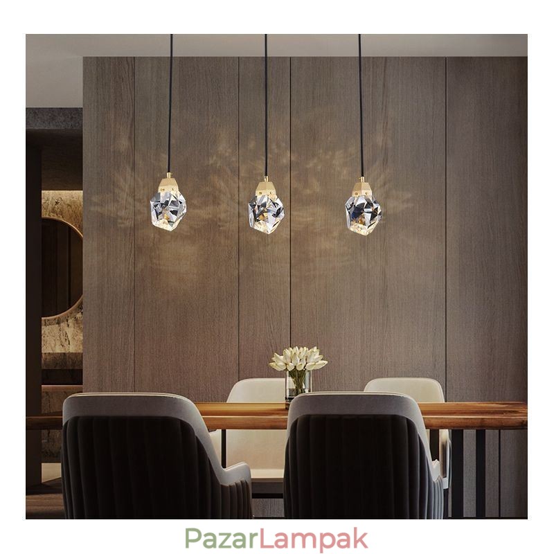 Mini Simple Crystal Ball Light függőlámpa mennyezeti lámpa