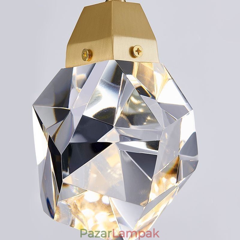 Mini Simple Crystal Ball Light függőlámpa mennyezeti lámpa