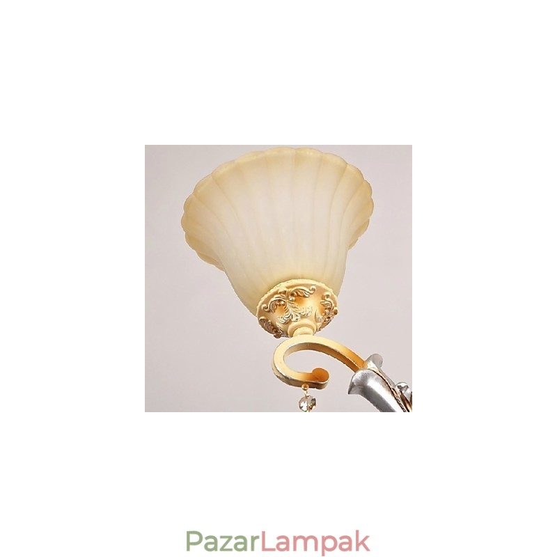 Hagyományos klasszikus kristályfestő csillár