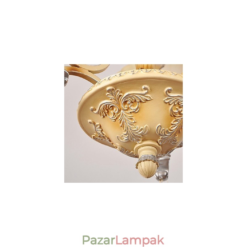 Hagyományos klasszikus kristályfestő csillár
