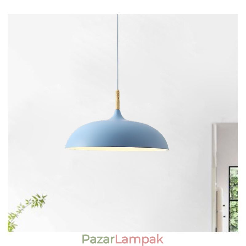 Modern függőlámpa Színes Macaron függőlámpa