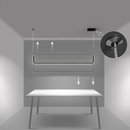 Függeszték Modern minimalista függőlámpa