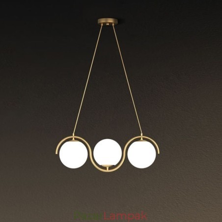 Modern üveggömb függőlámpa minimalista lámpatest Modern üveggömb függőlámpa minimalista lámpatest
