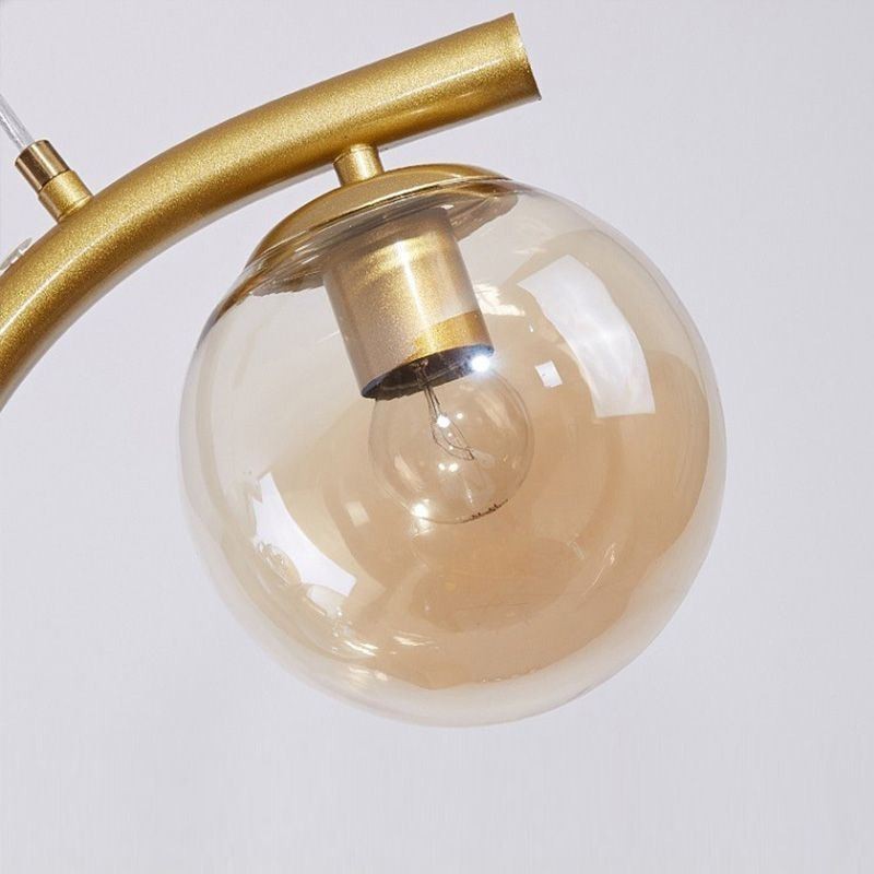 Modern minimalista ágas függőlámpa 4 lámpás dekoratív lámpa