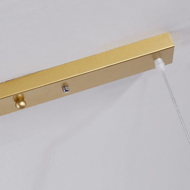 Modern minimalista ágas függőlámpa 4 lámpás dekoratív lámpa