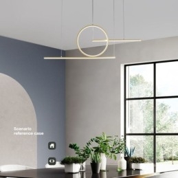 Függesztett lámpa Minimalista dekoratív lámpatest