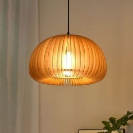 Retro stílusú függőlámpa Basswood Pumpkin függőlámpa