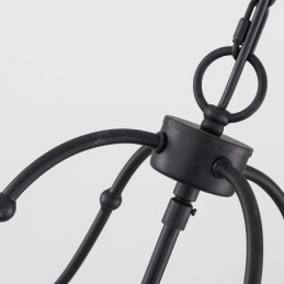 Vintage stílusú 4 fényű lámpás függőlámpa