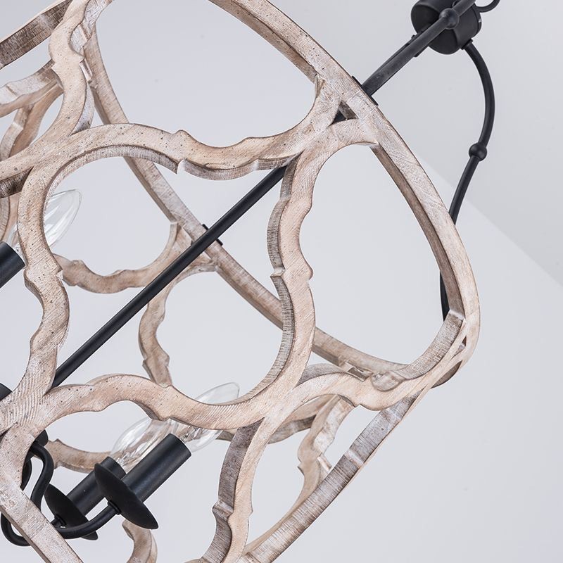 Vintage stílusú 4 fényű lámpás függőlámpa