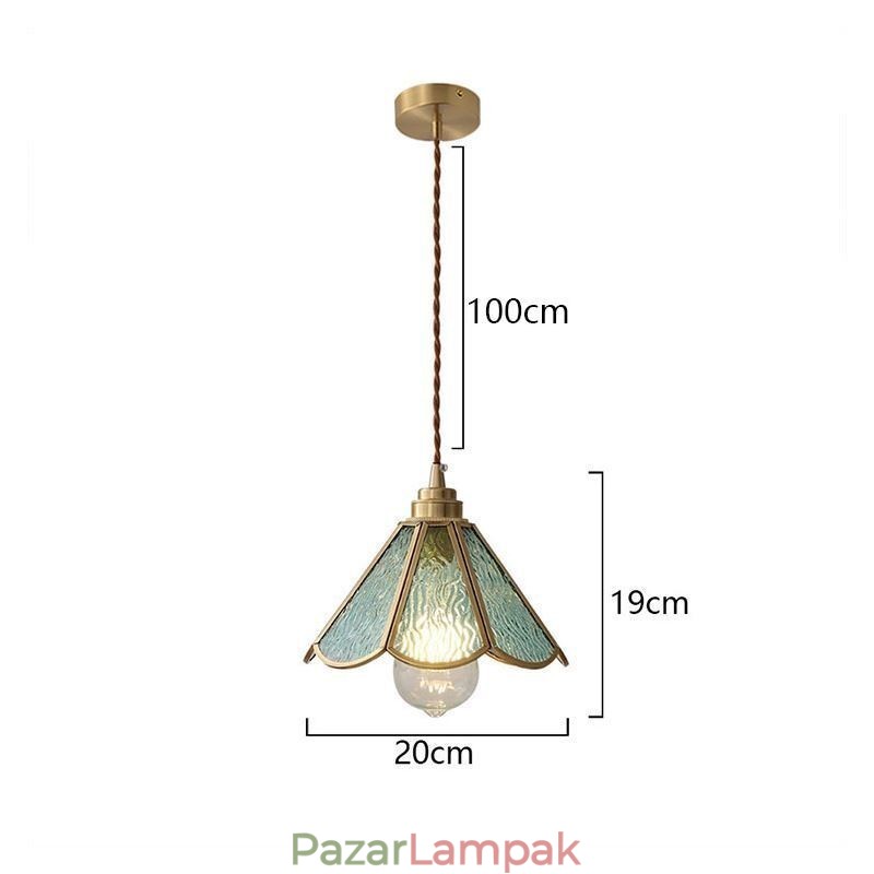 Mini üveg függőlámpa Modern egyszerű üveg mennyezeti lámpa